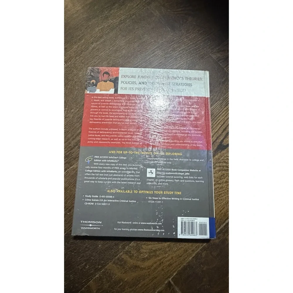 Juvenile Delinquency: Theory, Practice & Law 9th HC w/ CD-ROM Siegel